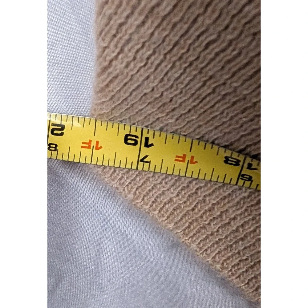 Puritan Vintage Mens XL Tan V-Neck Sweater Vest Orlon Acrylic Made in USA